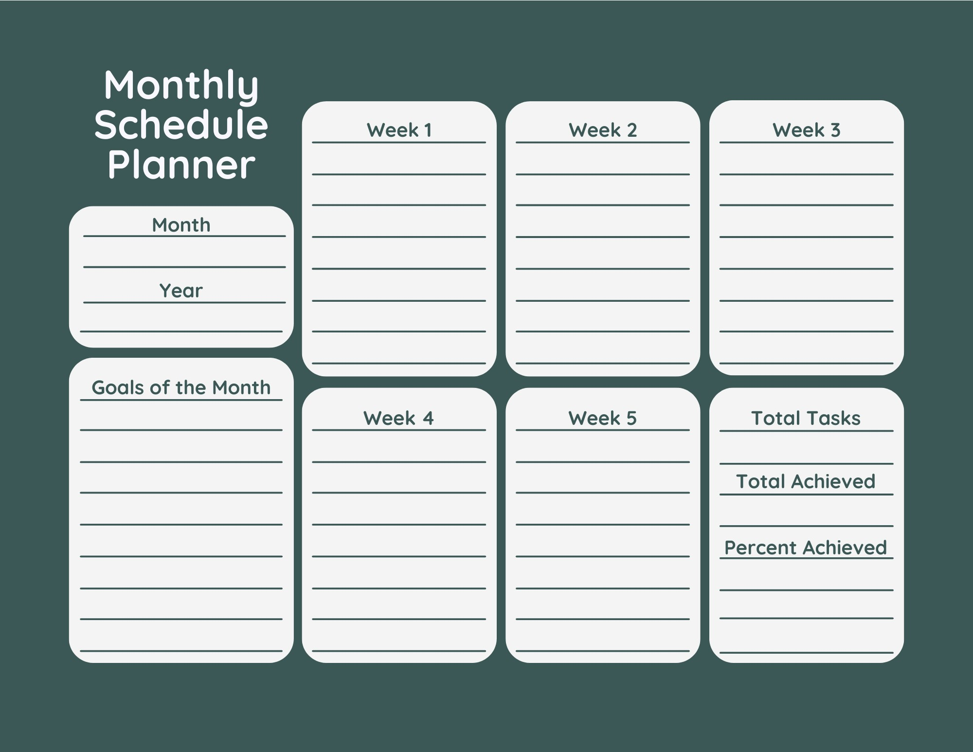 What is a work schedule for employees